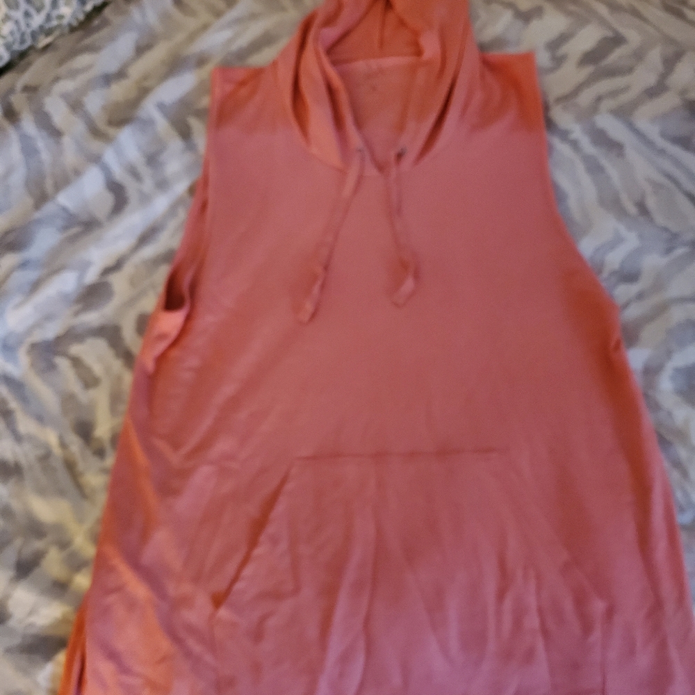 Tank top hoodie